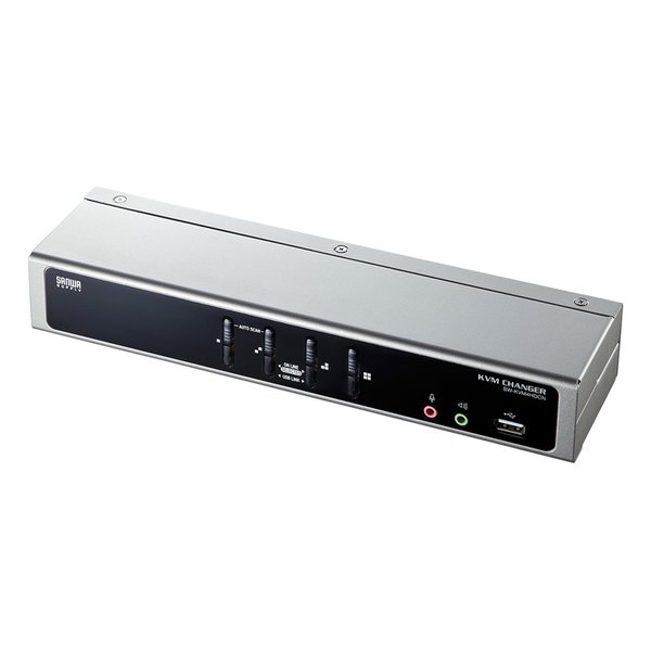 SANWA SUPPLY サンワサプライパソコン自動切替器 4:1 SWKVM4HDCN(2442669)代引不可 送料無料