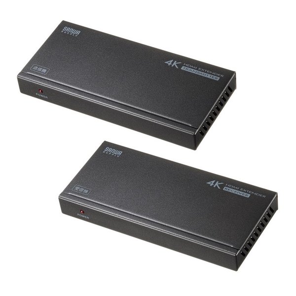 SANWA SUPPLY サンワサプライHDMIエクステンダー 4K対応・120m延長 VGA-EXHDPOC(2663668)代引不可 送料無料