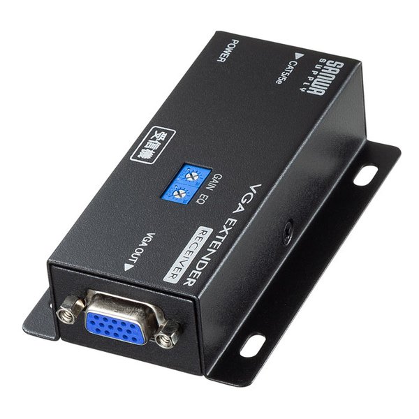 SANWA SUPPLY サンワサプライディスプレイエクステンダー 受信機 VGA-EXRN(2663671)代引不可 送料無料