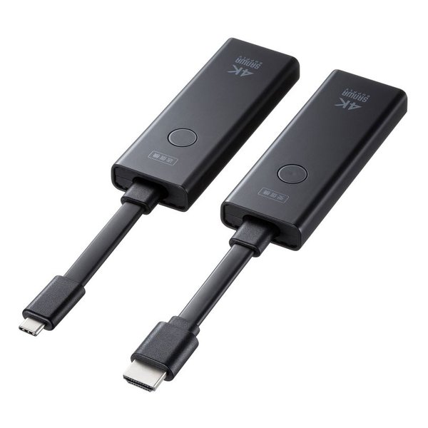 SANWA SUPPLY サンワサプライ4K対応ワイヤレスHDMIエクステンダー VGA-EXWHD12C(2620475)代引不可 送料無料
