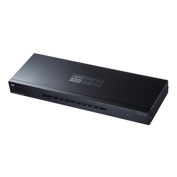 SANWA SUPPLY サンワサプライ4K/60Hz・HDR対応HDMI分配器 8分配 VGA-HDRSP8(2663680)代引不可 送料無料