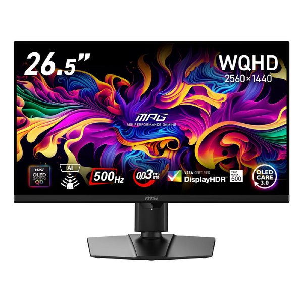 MSI エムエスアイMPG 271QR QD-OLED X50 MPG-271QR-QD-OLED-X50(2666732)代引不可 送料無料