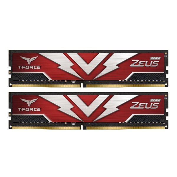 Team チームZEUS DDR4 DESKTOP MEMORY DDR4-3200 16GBx2枚 TTZD432G3200HC20DC01(2666622)送料無料