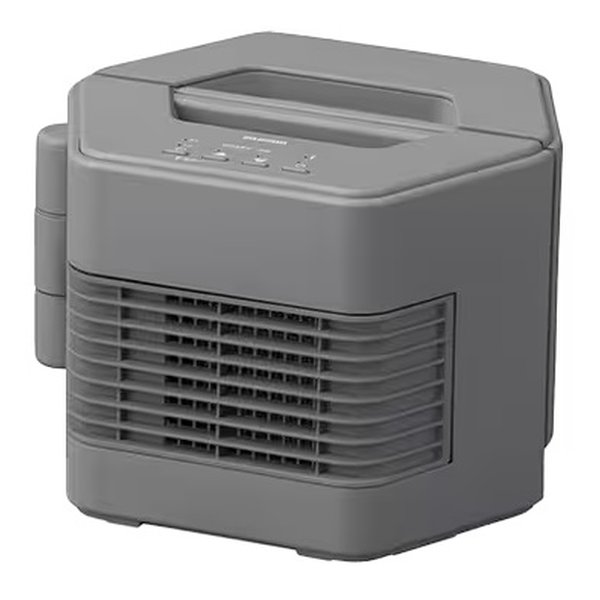 IRIS OHYAMA アイリスオーヤマセラミックファンヒーター ツインセラ 1200W/グレー ACH-MN12A-H(2666903)送料無料 7,584円