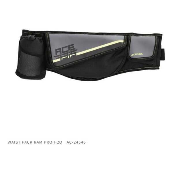 ACERBIS アチェルビスWAIST PACK RAM PRO H2O BK/YL ブラック/イエロー AC-24546BK/YL(2645126)代引不可 送料無料