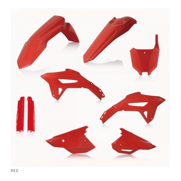 ACERBIS アチェルビスPLASTICフルキット CRF250R 22-24 RD レッド AC-24559RD(2645129)代引不可 送料無料