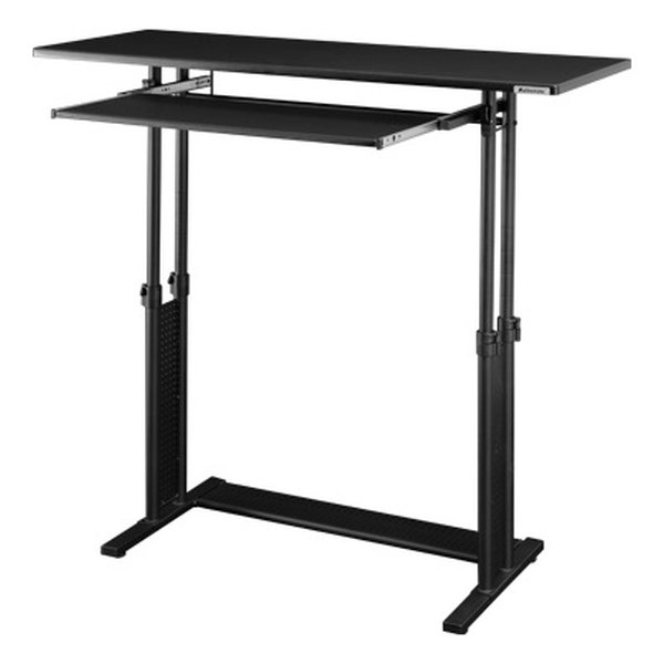Bauhutte バウヒュッテスタンディングデスク 幅1200mm/ブラック BHD-1200H(2448338)代引不可