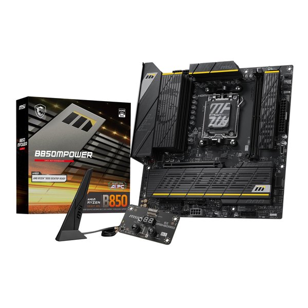 MSI エムエスアイAMD B850チップセット マザーボード microATXマザーボード B850MPOWER(2667042)送料無料