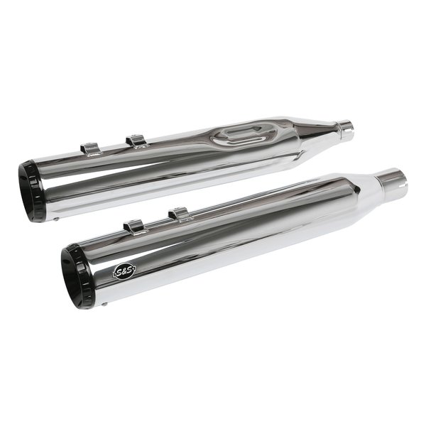 S&amp;S Cycle Inc（エスアンドエスサイクル）GNX Slip-On Mufflers CHR Touring 17-21 550-0991(2624987)代引不可 送料無料