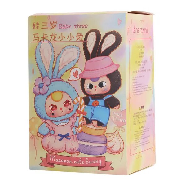 Cureplaneta（キュアプラネタ）BABYTHREEE-マカロンウサギ フワフワミニBOX BOX 6個入 36975(2669500)代引不可 送料無料