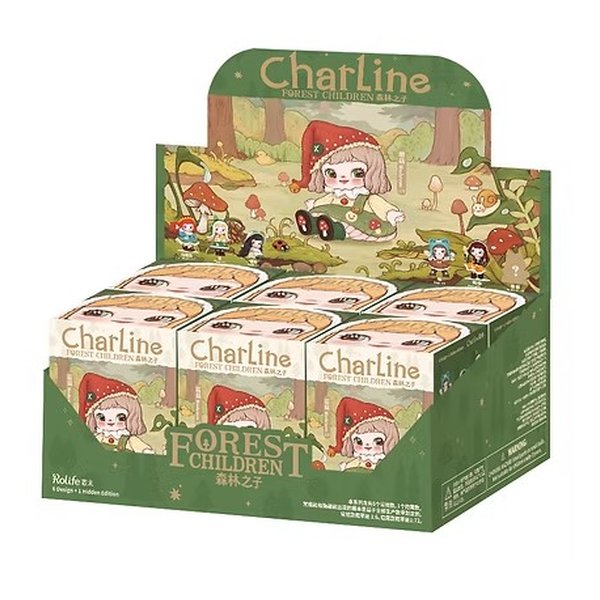 ROBOTIME（ロボタイム）CharLine 森の子 BOX 6個入 XAXX(2669826)代引不可 送料無料