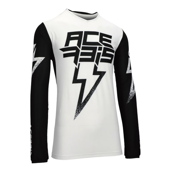 ACERBIS アチェルビスX-FLEX BLIZZARDジャージ ホワイト/ブラック ＸＬサイズ AC-26037WH/BK4(2645556)代引不可 送料無料 7,603円