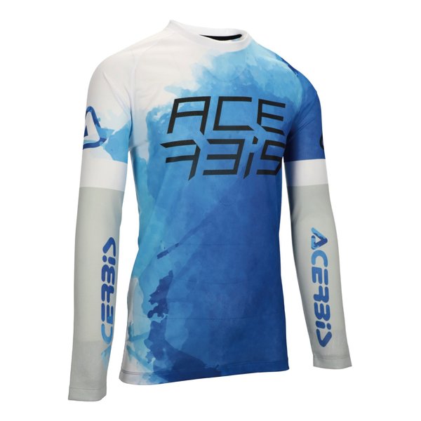 ACERBIS アチェルビスJ-WINDY WATERMARKジャージ ブルー/ホワイト ＸＸＬサイズ AC-26046BL/WH5(2645652)代引不可 送料無料