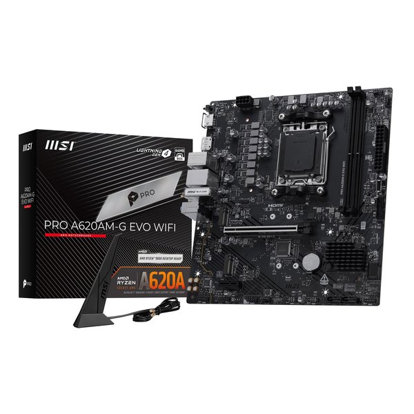 MSI エムエスアイPRO A620AM-G EVO WIFI PROA620AMGEVOWIFI(2673924)送料無料
