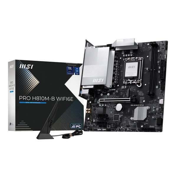 MSI エムエスアイPRO H810M-B WIFI6E PROH810MBWIFI6E(2673925)送料無料