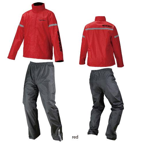 KOMINE コミネRK-543 STD RAINWEAR RED S 03-543/RD/S(2350180)代引不可 送料無料