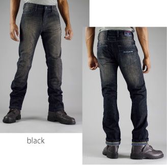 KOMINE コミネWJ-732R JEANS-BLK BLK L 07-732/BK/L/32(2399123)代引不可 送料無料