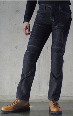 KOMINE コミネWJ-739S SUPERFIT P M-JEANS BLK M 07-739/BK/M(2427676)代引不可 送料無料