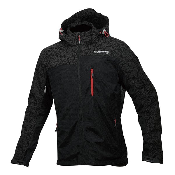 JK-114 PROTEC M-PARKA HR-BK/RED XL 07-1141/HRBK/RD/XL(2478759)代引不可 送料無料