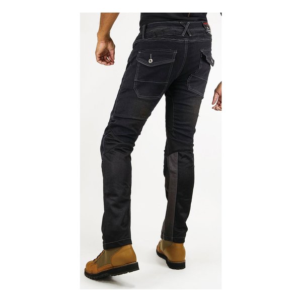 KOMINE コミネWJ-741S S/F P LEATHER M-JEANS BLK WL 07-741/BK/WL/30(2446355)代引不可 送料無料