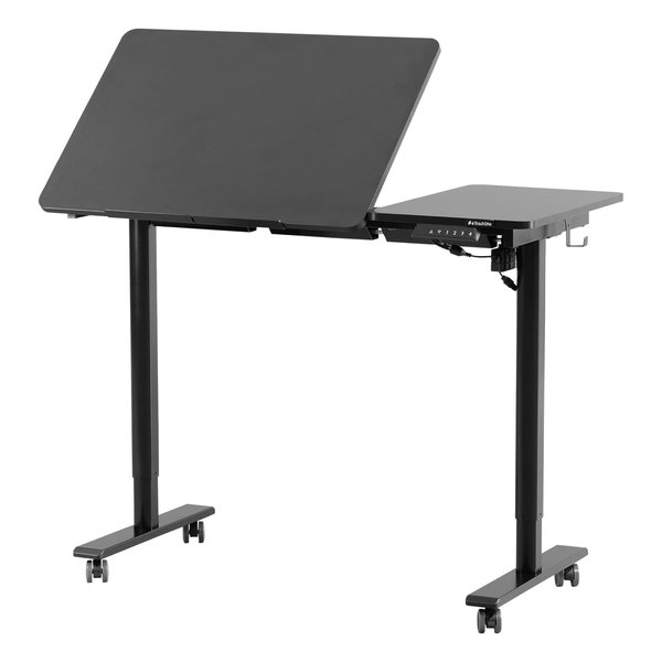 Bauhutte バウヒュッテ電動昇降チルトデスク BHD-1100FAC-BK(2678581)代引不可