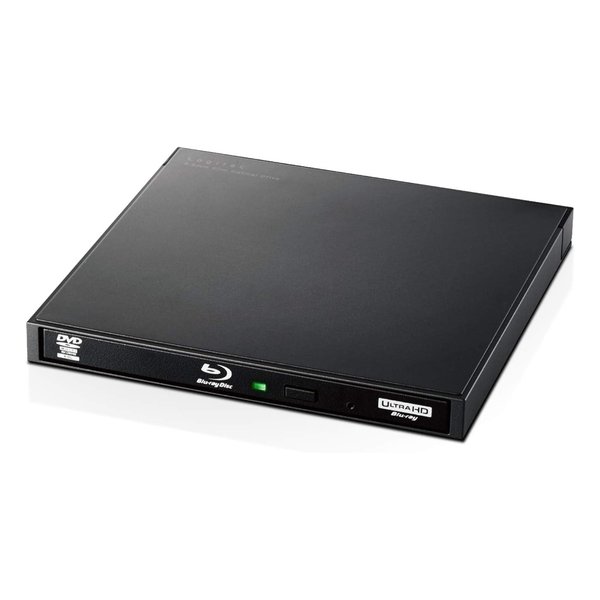 Logitec ロジテックUHD ブルーレイドライブ搭載 USB3.2 Gen1ポータブルブルーレイドライブ LBD-PWA6U3CLBK(2510387)送料無料