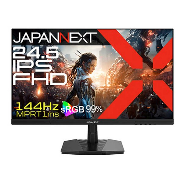 JAPANNEXT ジャパンネクスト24.5インチゲーミングモニター JN-IPS245G144F(2675913)送料無料