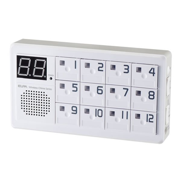 ELPA エルパワイヤレスチャイム 増設用/12ch/受信器 EWS-P70(2681245)送料無料