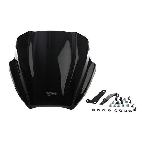 MRA（エムアールエー）スクリーン ツーリング ブラック V-STROM 650/XT 17-24 4025066159932(2627250)代引不可 送料無料