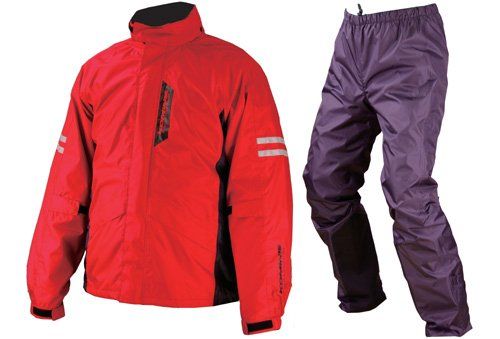 KOMINE コミネRK-539 BREATHTER RAIN WEAR RED 5XLB 03-539/RD/5XLB(2300948)代引不可 送料無料