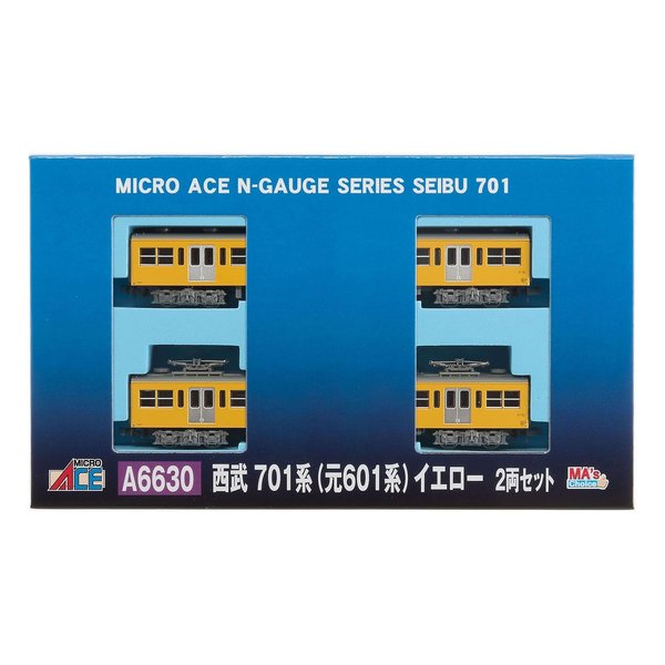 MICRO ACE（マイクロエース）西武701系 元601系 イエロー 2両セット A6630(2672226)代引不可 送料無料