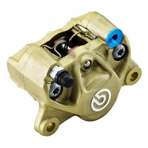 brembo ブレンボP2-RS84 2P リアキャリパー ゴールド 20.B852.15(2640318)代引不可 送料無料