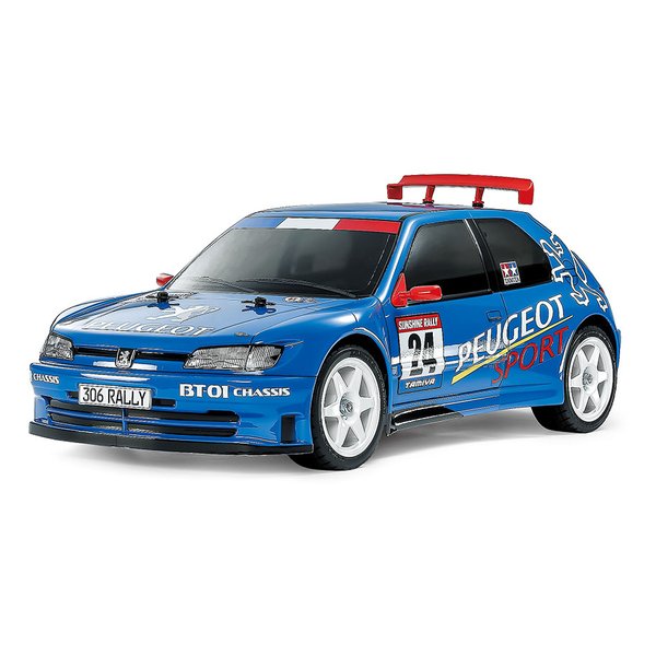 TAMIYA タミヤ1/10RC プジョー 306 マキシ BT-01シャーシ 58746(2671520)代引不可 送料無料 14,483円