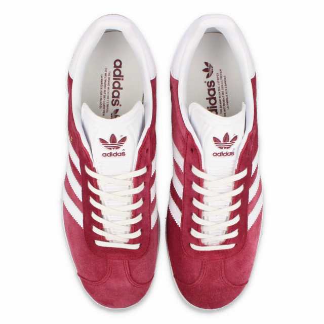 adidas gazelle burgundy white