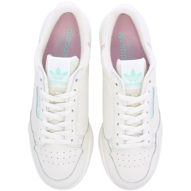 adidas continental 80 off white true pink