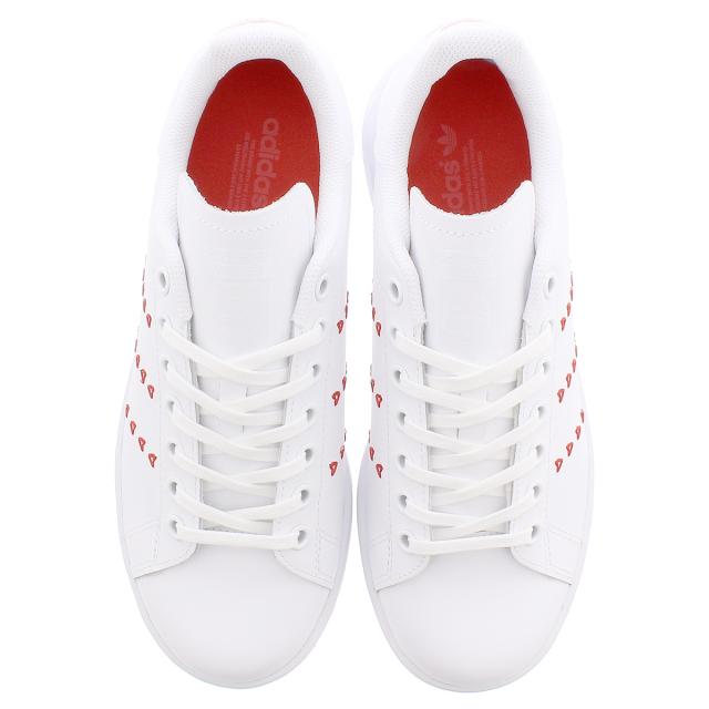 stan smith white lush red
