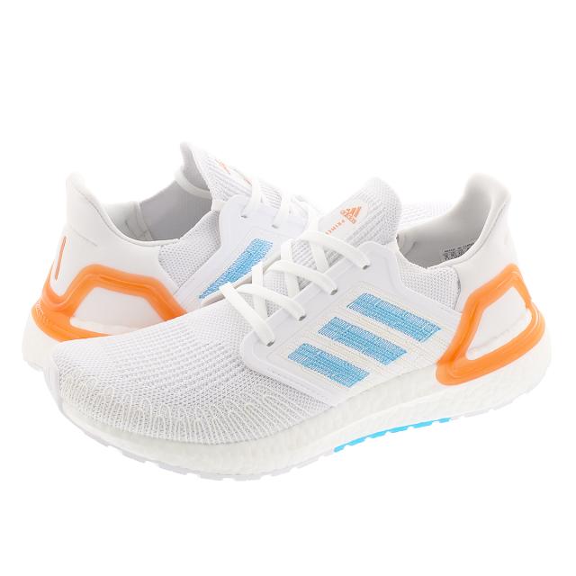 adidas ULTRABOOST 20 Primeblue アディダス ウルトラブースト 20 プライムブルー FTWR WHITE/SHARP  BLUE/TURE ORANGE eg0768の通販はau PAY マーケット - SELECT SHOP LOWTEX