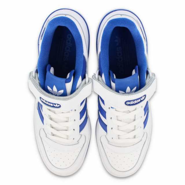 adidas FORUM LOW FTWR WHITE/FTWR WHITE/TEAM ROYAL BLUE fy7756の ...