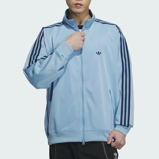 adidas BECKENBAUER TRACK TOP アディダス ベッケンバウアー トラック トップ メンズ レディース ジャケット AMBIENT SKY ブルー 青 ik9150の通販は