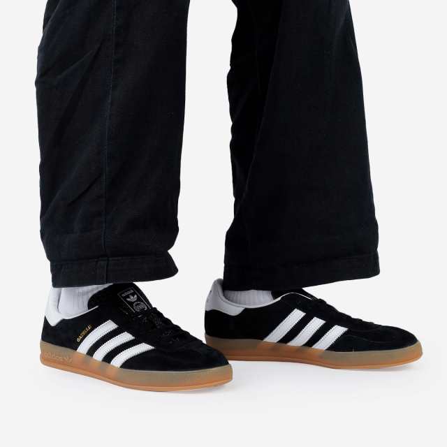 adidas GAZELLE INDOOR アディダス ガッツレー ガゼル インドア メンズ レディース CORE BLACK/FTWR WHITE/CORE BLACK ブラック H06259