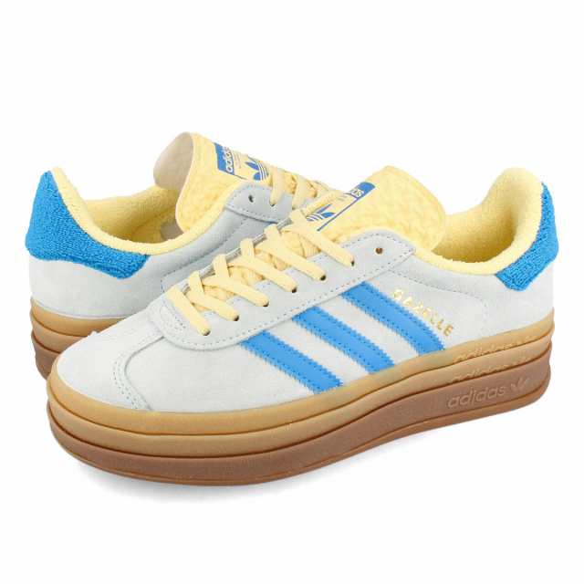 adidas GAZELLE BOLD W アディダス ガッツレー ガゼル ボールド ウィメンズ レディース ALMOST BLUE/BRIGHT BLUE/ALMOST YELLOW ブルー IE0430の通販は