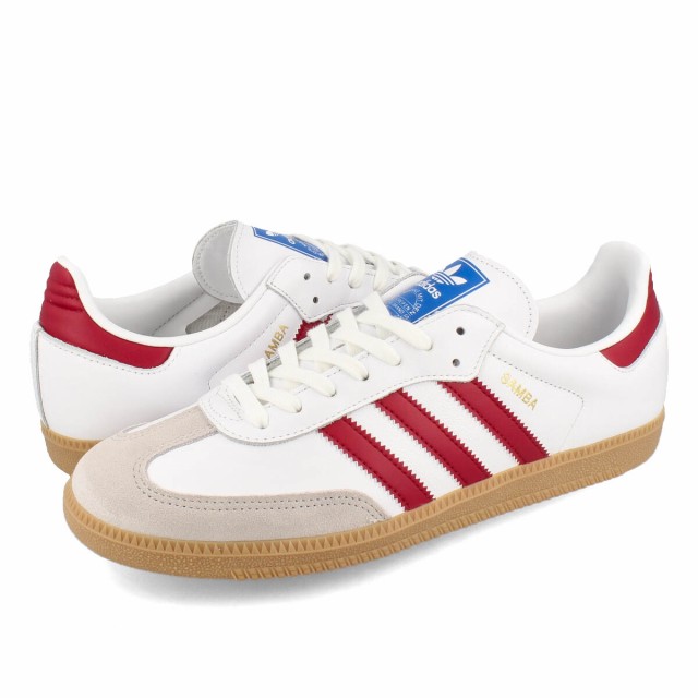 adidas SAMBA OG アディダス サンバ OG メンズ レディース FTWR WHITE/COLLEGE BURGUNDY/GUM ホワイト IF3813