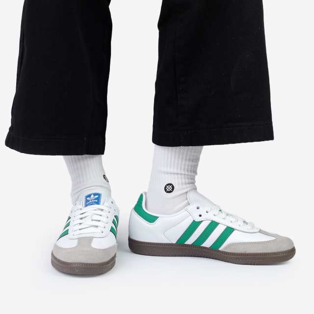 adidas SAMBA OG アディダス サンバ OG メンズ レディース FTWR WHITE/GREEN/SUPPLIER COLOR ホワイト IG1024