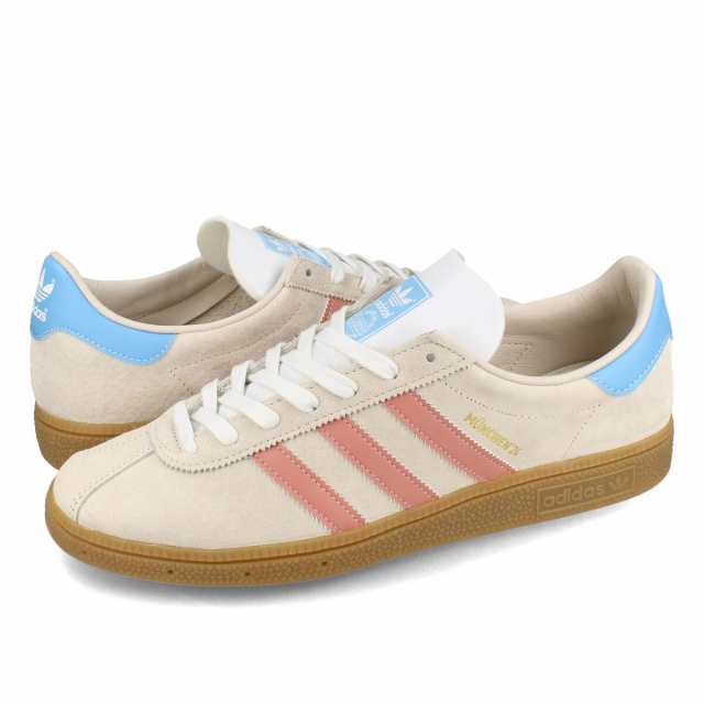 adidas MUNCHEN 24 アディダス ミュンヘン 24 メンズ レディース WONDER WHITE/WONDER CLAY/SEMI BLUE BURST ホワイト IG6282