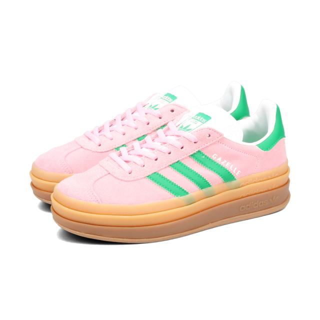 adidas GAZELLE BOLD W アディダス ガゼル ガッツレー ボールド ウィメンズ メンズ レディース TRUE PINK/GREEN/FTWR WHITE ピンク IE0420の通販は 12,870円