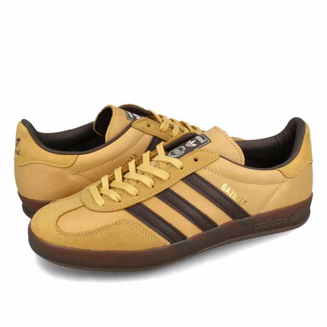 adidas GAZELLE INDOOR アディダス ガゼル ガッツレー インドア メンズ レディース OAT/DARK BROWN/DARK BROWN ブラウン IH4771の通販は