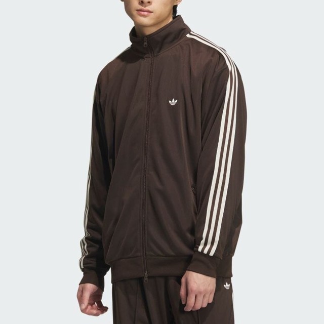 adidas BECKENBAUER TRACK TOP アディダス ベッケンバウアー トラックトップ メンズ レディース トラックジャケット DARK BROWN/WONDER