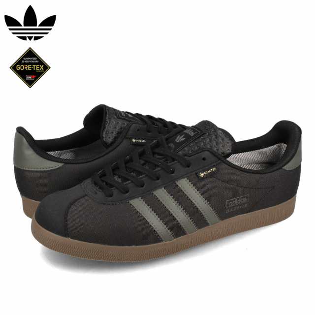 adidas GAZELLE GTX アディダス ガッツレー ガゼル ゴアテックス メンズ レディース CORE BLACK/UTILITY GREY/GUM ブラック JR2727