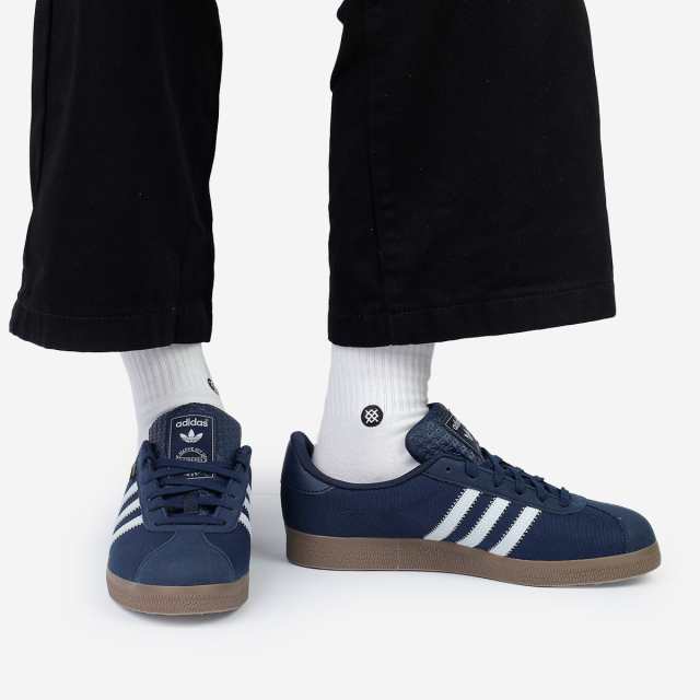 adidas GAZELLE GTX アディダス ガッツレー ガゼル ゴアテックス メンズ レディース COLLEGE NAVY/HALO BLUE/GUM ネイビー JR2729