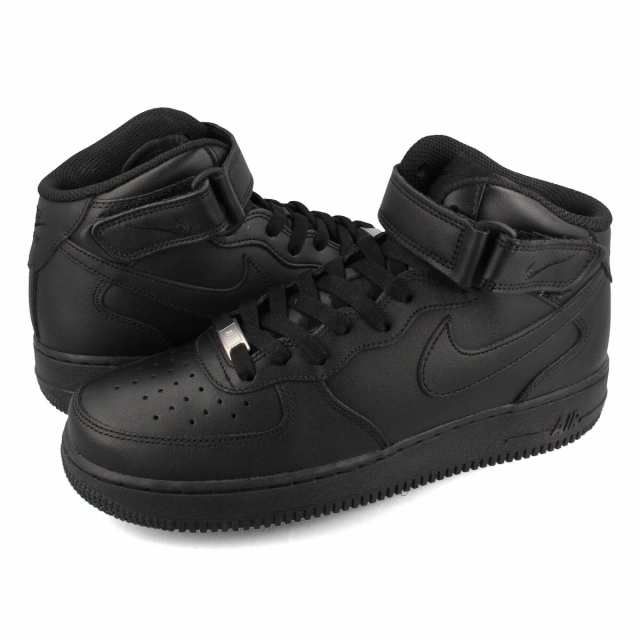 NIKE AIR FORCE 1 MID '07 BLACK/BLACK